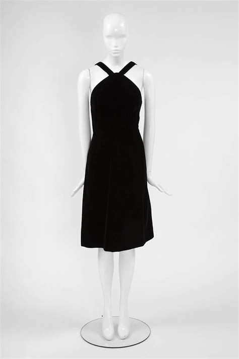 black velvet dior dress|Dior Black Velvet Dress .